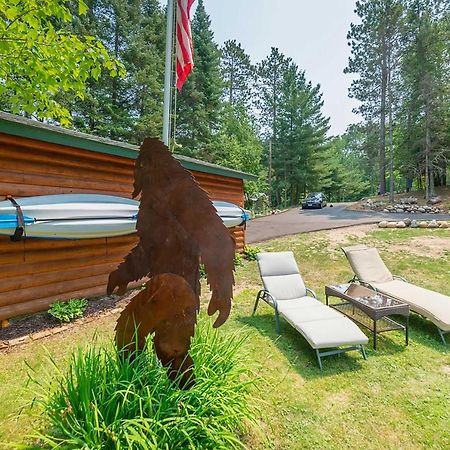 Pequot Lakes Cabin With Dock On Loon Lake! Exteriör bild