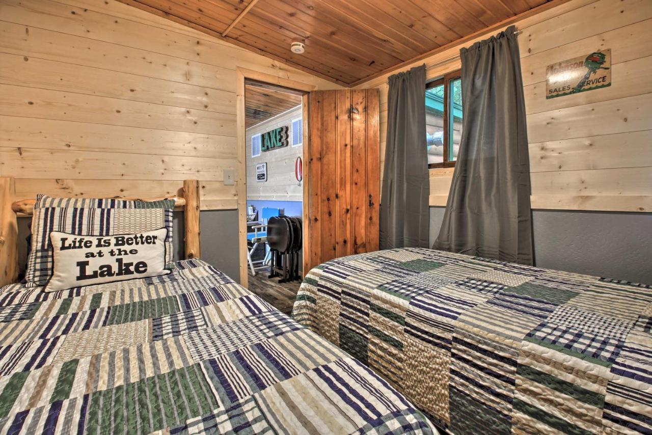Pequot Lakes Cabin With Dock On Loon Lake! Exteriör bild